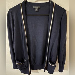 J crew cardigan 100% Merino Wool